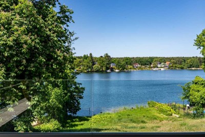 Traumwohnung im Erdgeschoss mit Seeblick und  Bootsanleger