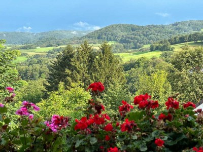 Stilvolle, gepflegte 4-Zimmer-Erdgeschosswohnung mit Balkon und EBK in Haibach