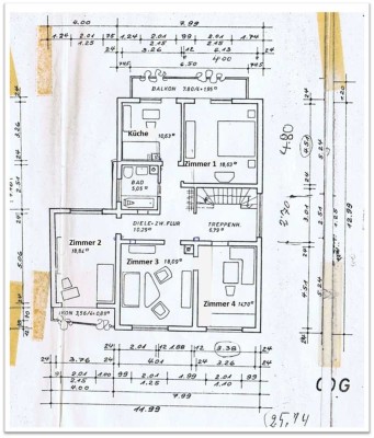 4-Zimmer Wohnung in Sankt Leon-Rot mit Garage