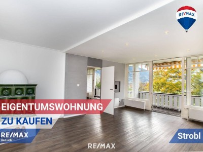 Am Wolfgangsee– lichtdurchflutete 2-Zimmer-Wohnung mit zwei Loggien