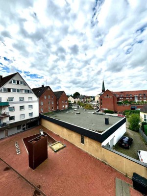 Die geräumige City-Maisonette mit Kamin für die kalten Tage!