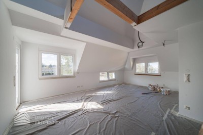 Erstbezug! 2-Zimmer Loft mit Garten und Loggia, Nähe Fridtjof Nansen Park