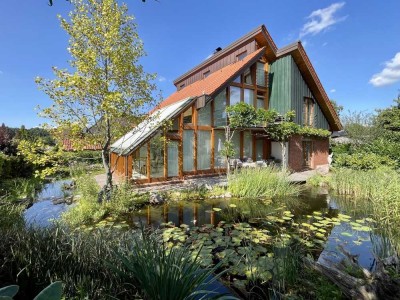 Das besondere Architektenhaus mit traumhafter Gartenanlage
in ruhiger Lage
***360 Grad Rundgang***