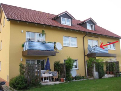 3 Zi-Wohnung mit sep. Küche und Balkon, zentral und ruhig (Sackgasse)