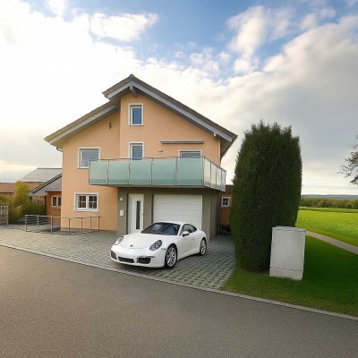 Exklusives Einfamilienhaus mit Einliegerwohnung in Feldrandlage