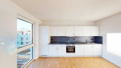 3-Zimmer-Wohnung mit Einbauküche