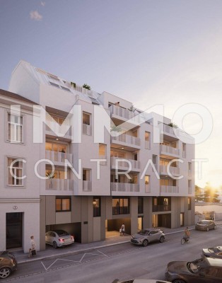 Helle 2-Zimmer-Erstbezugswohnung mit Balkon/Terrasse