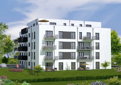 2-Zimmer-Wohnung mit Balkon und TG-Platz / Neubau / Erstbezug