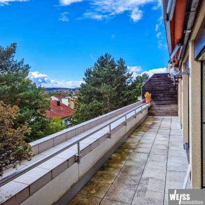 4 Zimmer- Dachterrassen Wohnung im Penthauscharakter und Weitblick