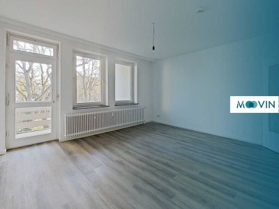 Hübsche 2-Zimmer-Wohnung mit Badewanne und Balkon