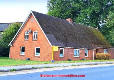 Ebenerdiges Wohnen, Garage, Schuppen, kl. Werkstatt - Einfamilienhaus