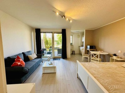 möbliertes Apartment mit  Terrasse in Unterbilk zu verkaufen