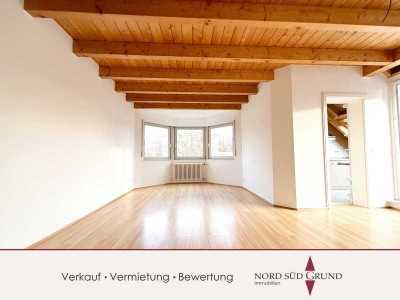 Großzügige Maisonette-Wohnung im Zentrum von Sinzheim in ruhigem Hinterhaus mit 107 m²,  2 TG-PLätze