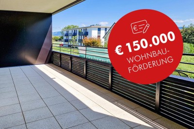 Mit Wohnbauförderung: 2-Zimmer Terrassenwohnung (Bezugsbereit)