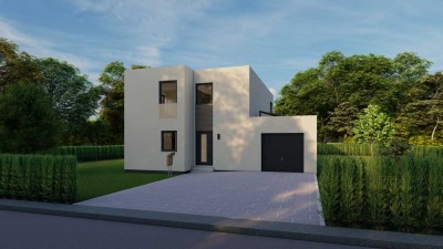 STADTVILLA inklusive Grundstück, wohnen im beliebten und ruhigen Süden von Werl