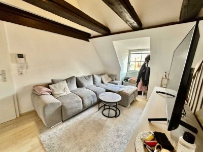 Bezugsfreie - Zentral gelegene Dachgeschosswohnung auf zwei Etagen in Kenzingen