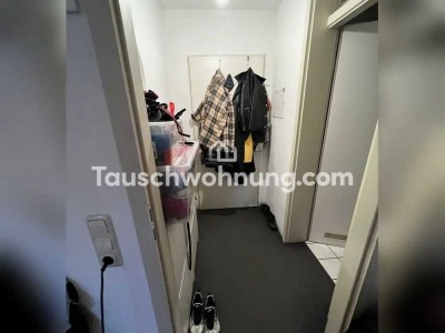 Tauschwohnung: 1 Zimmer 40qm mit Terrasse.