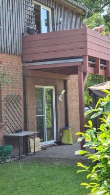 Schöne 3-Zi-Erdgeschosswohnung mit Carport, Terrasse und Gartennutzung in Hitzhusen