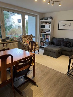 3-Zimmer Erdgeschosswohnung mit Garten und Loggia in Krailling