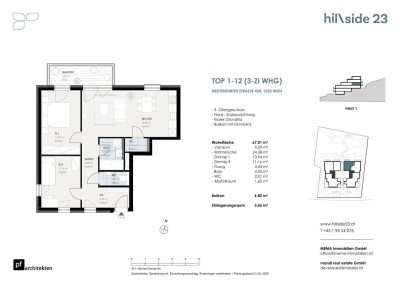 Moderne 3-Zimmer-Dachgeschosswohnung mit Balkon zu verkaufen!