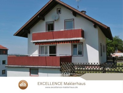 Grandiose Aussicht inklusive - freundliches Einfamilienhaus mit Potential nahe Mindelheim.