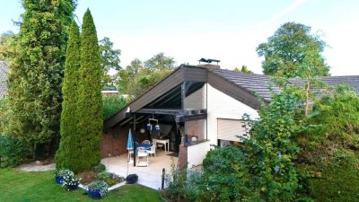 Architekten-Bungalow mit großem Garten