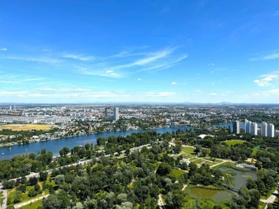 PROVISIONSFREI - THE WATERFRONT CURIOSITY - ABSOLUTE SELTENHEIT – EIGENGRUND BEI DER ALTEN DONAU!