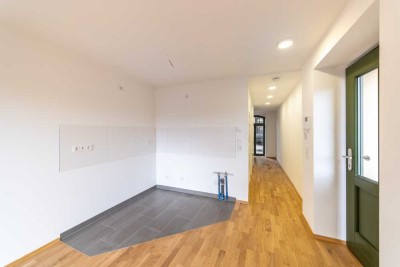 Zentral gelegene Single-Wohnung mit Terrasse & Gartenteil - WE04