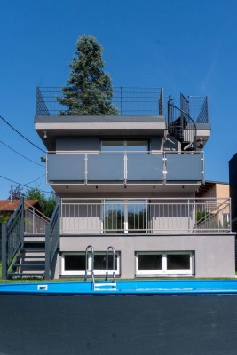Modernes Neubau Wohnhaus (Bj.2025) in einer Gartenanlage im 14. Bezirk!