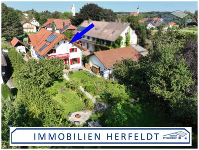 Großzügiges Mehrfamilienhaus mit parkähnlichem Garten & Bergblick - In drei Einheiten nutzbar!