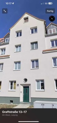 Charmante 3-Zimmer Maisonette-Wohnung im 3. OG mit Balkon in Leipzig-Neulindenau