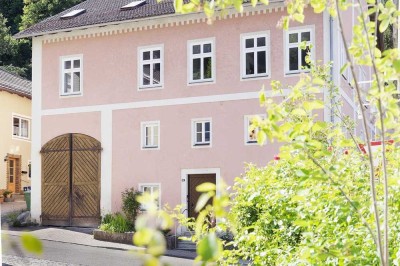 Helle 3,5 Zimmer Wohnung im Denkmal, Naturpark Altmühltal