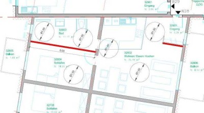 Geräumige 2-Zimmer-Wohnung mit idealer Raumaufteilung