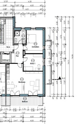 NEUBAU I 3-Zimmer-Wohnung mit Süd-Balkon