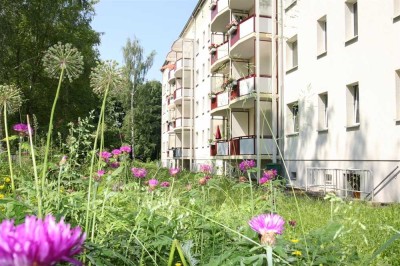 Sonnige, möblierte 1-Raum-Wohnung mit Dusche