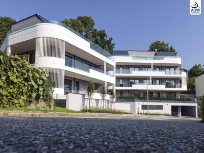 Neubau! Penthouse am Pöstlingberg mit ca. 133 m² Wohnfläche und ca. 83 m² großer Dachterrasse in absoluter Ruhelage inkl. 2 Tiefgaragenstellplätze