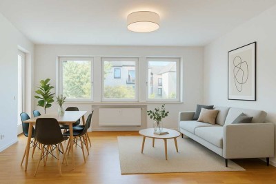 Moderne Vier-Zimmer-Wohnung im Dornbusch am Adalbert-Stifter-Park