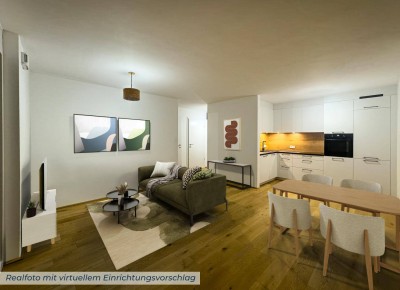 Erstbezug mit Panoramablick: 3-Zimmer-Dachgeschosswohnung in Igls