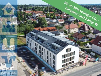 Nachhaltiger Neubau: Moderne 2-Zi.-Wohnung mit Ostbalkon in Bestlage von Markt Schwaben