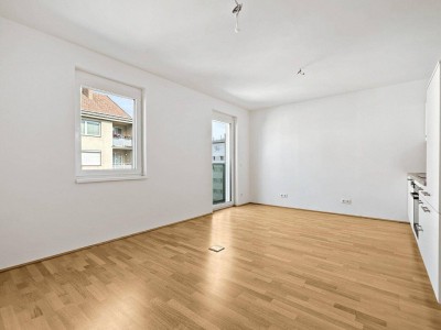 Miete: Smarte 1-Zimmer Wohnung im 5. Obergeschoss in Wien Favoriten | Balkon