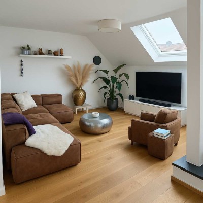 Moderne Maisonette mit Balkon – Kernsaniert im Herzen von Derendorf