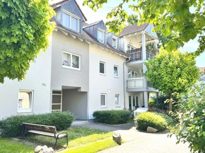 Grenznahe Wohnung in verkehrsberuhigter Wohnanlage