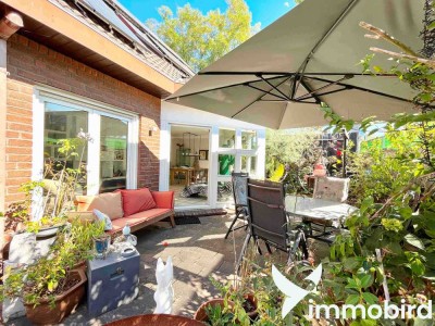 **BESONDERHEIT** Leben und Arbeiten in Synergie!! Einfamilienhaus mit Gewerbehalle