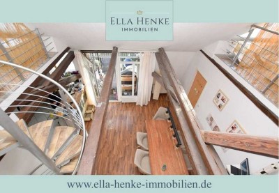 Charmante Maisonnette-Wohnung mit Galerie und Südbalkon in Schöppenstedt