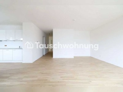 Tauschwohnung: 4-Zimmer-Wohnung mit Loggia, 2 Bädern und TG-Stellplatz