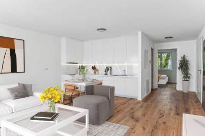 Bezugsfertiger Neubau - Hochwertige 2-Zimmer-Wohnung mit Terrasse im EG in Stuttgart-Dürrlewang