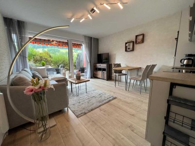 Geschmackvolle 2-Raum-Terrassenwohnung mit Balkon und EBK in Baiersbronn