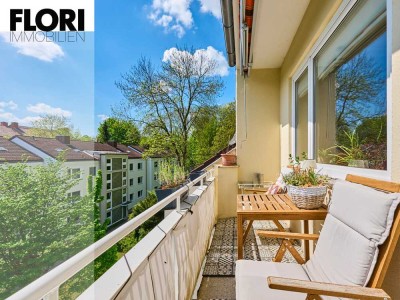 Sonnige 2-Zi.-Wohnung direkt an der Isar