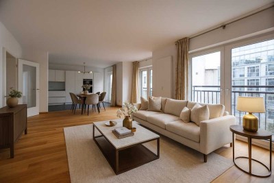 Moderner Wohnkomfort im Westend – Schicke Wohnung mit Balkon