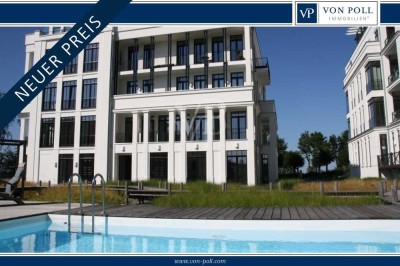 Appartement mit Meerblick und Möglichkeit zum VIP-Zugang zum Sky-Schwimmbad